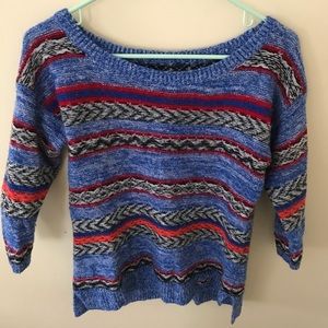 Tribal Print Hollister Sweater